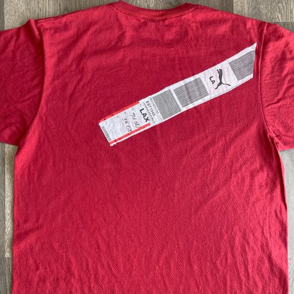 Vintage Puma Los Angeles Tee Sz.L - Picture 3 of 4